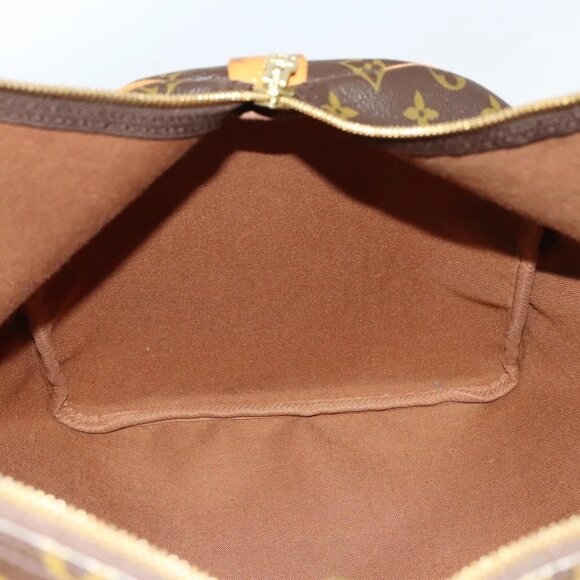 LOUIS VUITTON Monogram Keepall 55 Boston Bag M41424 LV Auth 132737 - Picture 14 of 16